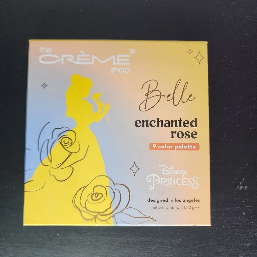 NEW Disney x The‎ Creme Shop Belle Enchanted Rose Eyeshadow Pallet
